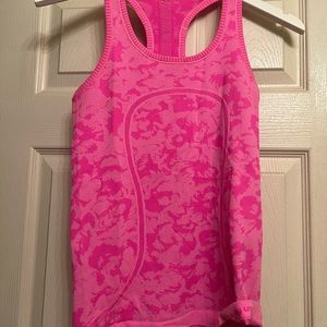 Lululemon Swiftly Tech Racerback Tank Top, camo pattern